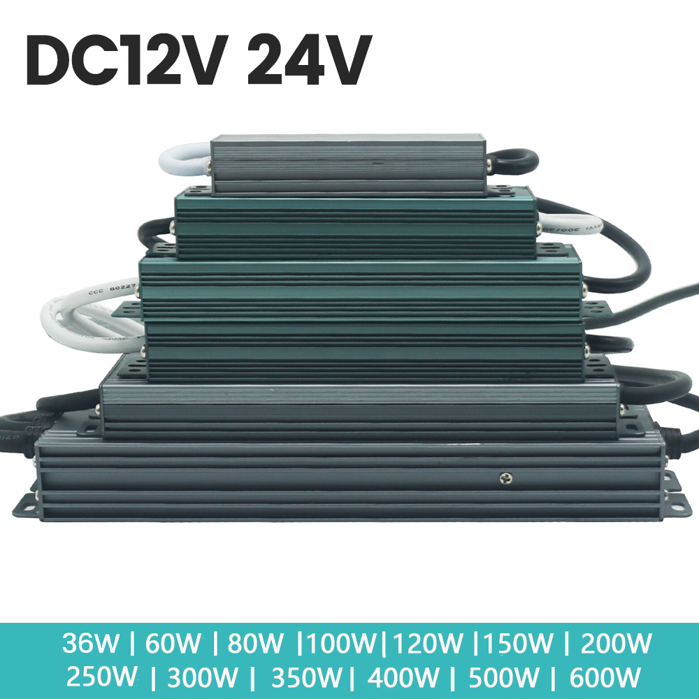 Outdoor Power Supply 12V - IP67 Waterproof Power Supply Driver 60W