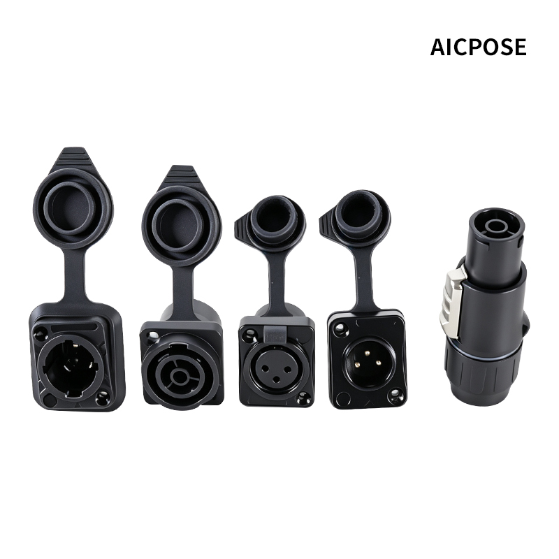 Outdoor Power Hub - 10pcs Waterproof Powercon True 1 Power