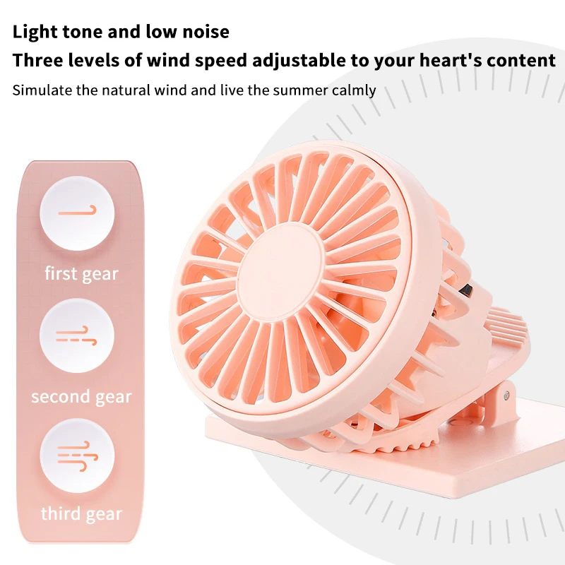 Portable Mini Clip Fan Dual Po - Outdoor Power Fan 评论和价格