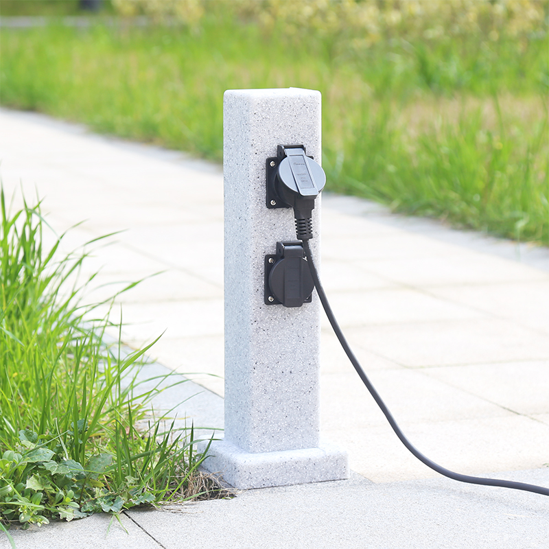 Vertical power socket PE water - Outdoor Power Hub 评论和价格