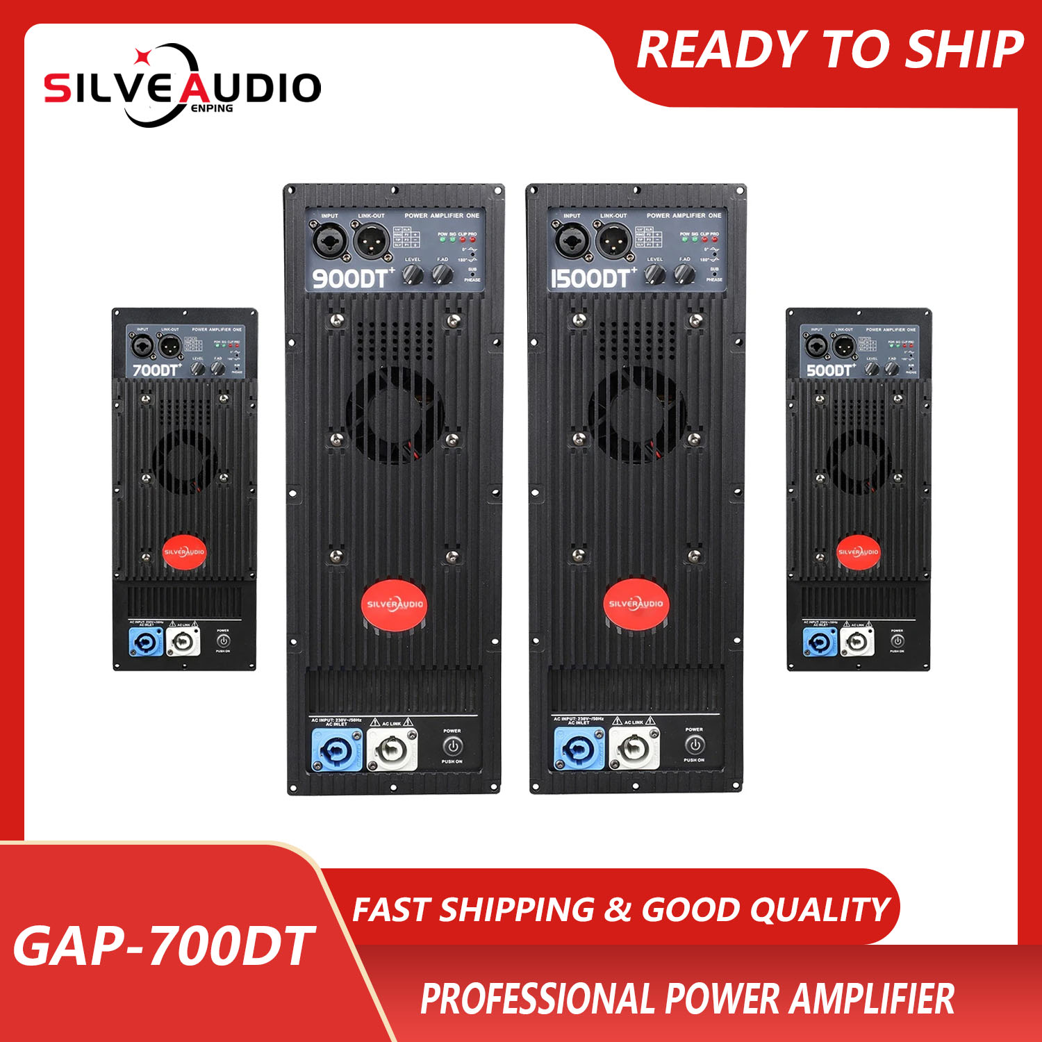 GAP-1500DT Class D 1500W High  - Outdoor Power Amplifier 评论和价格