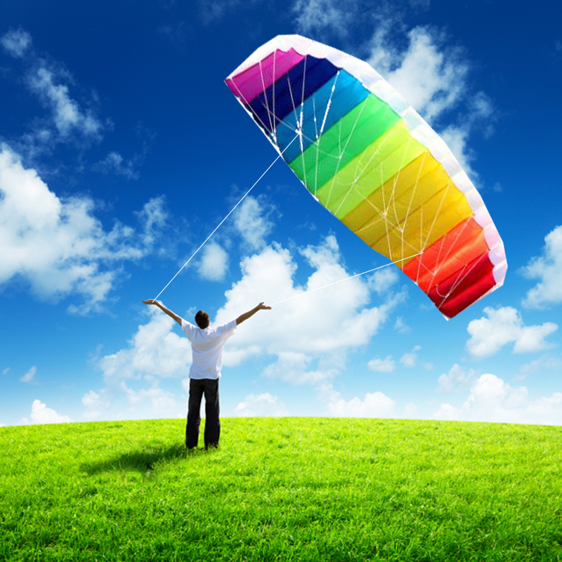 Dual line power kite stunt kit - Outdoor Power Line 评论和价格