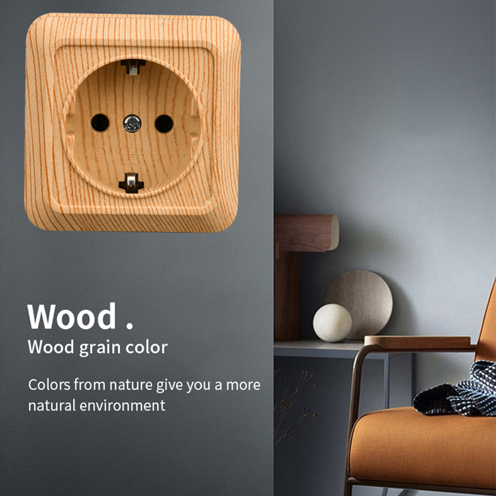 WESA Wood Wall Surface Socket  - Outdoor Power Hub 评论和价格