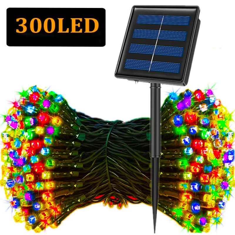 5M-32M LED Solar String Lights - Outdoor Solar Power Xmas Lights 评论和价格