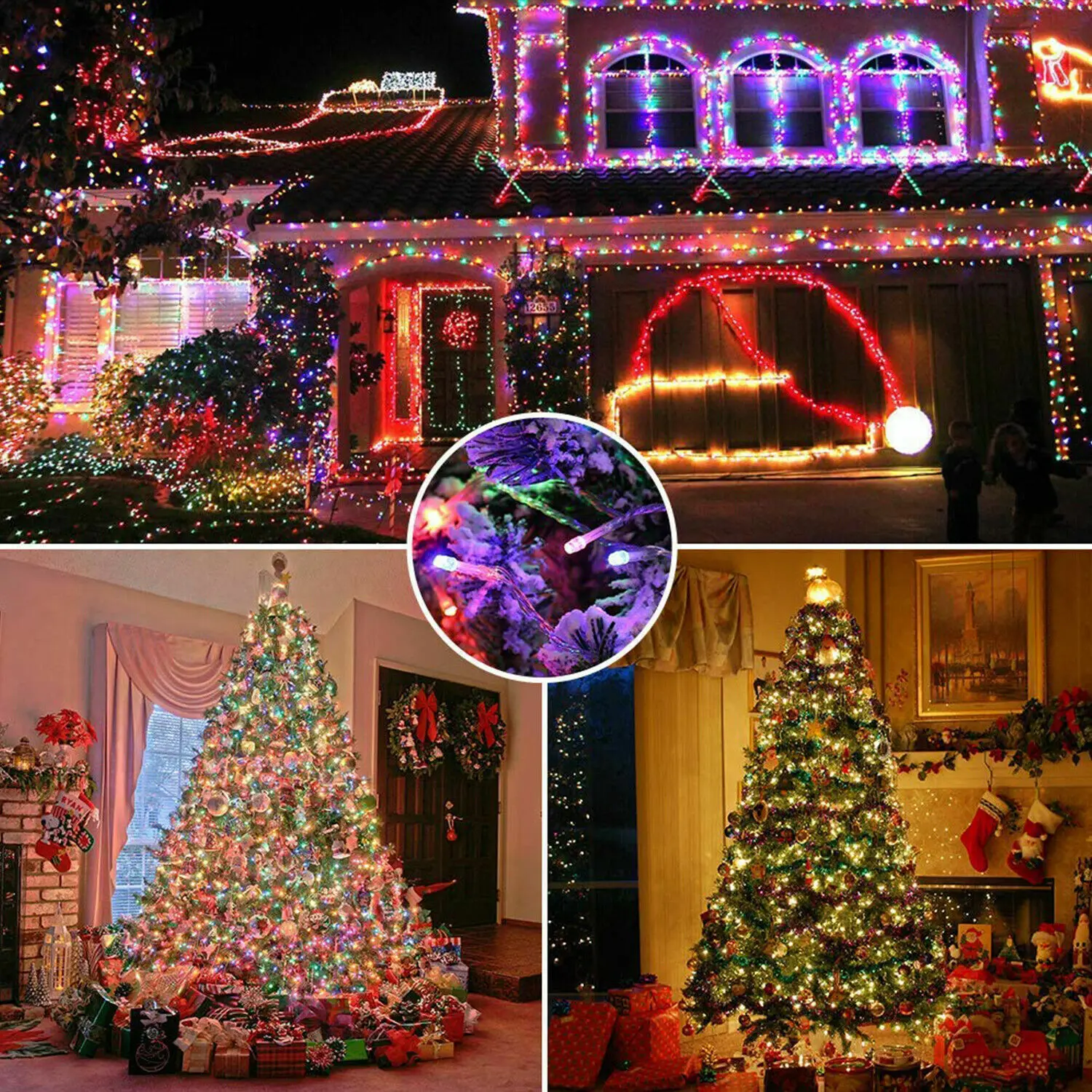 5M-32M LED Solar String Lights - Outdoor Solar Power Xmas Lights 评论和价格