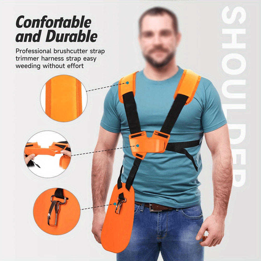 Double Shoulder Strap Lawn Mow - Brush Cutter Strap 评论和价格