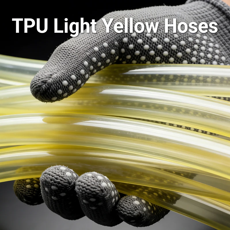 50cm/1/2/3M Yellow TPU Fuel Ga - Outdoor Power Line 评论和价格