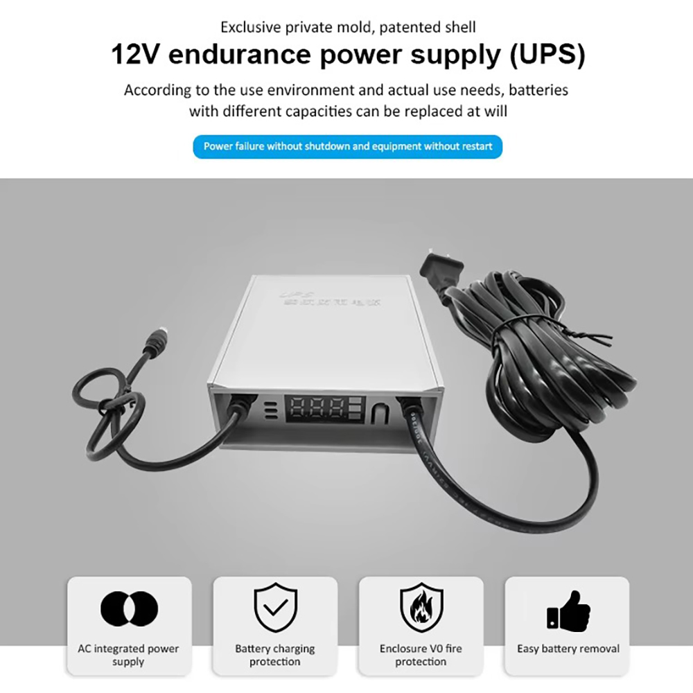 DIFANG 5400mAh UPS Power Adapt - Outdoor Power Supply 12V 评论和价格