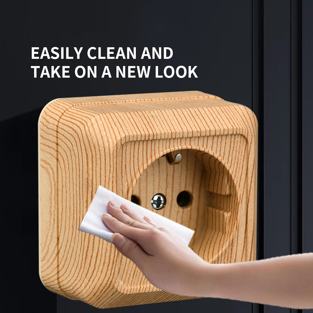 WESA Wooden Wall Surface Socke - Outdoor Power Hub 评论和价格