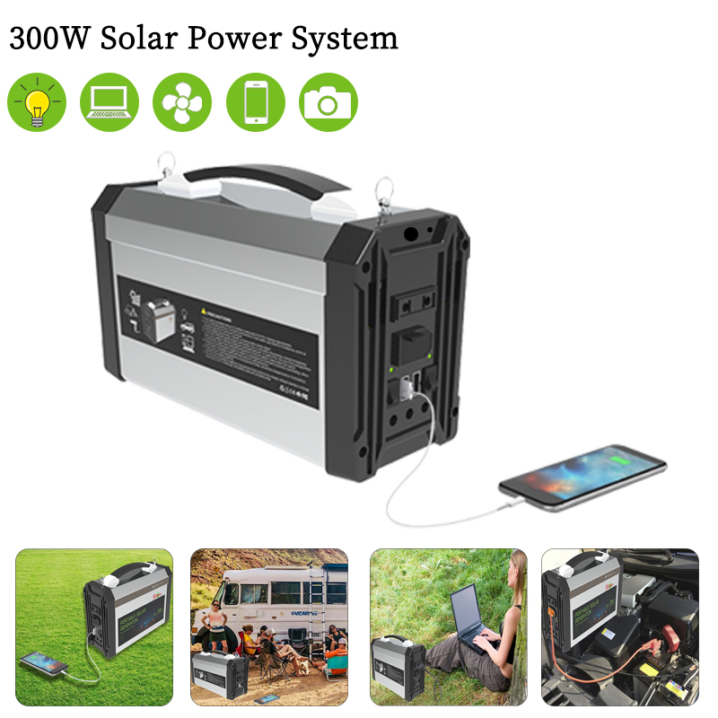 300W Portable Solar Generator  - Outdoor Power And Equipment 评论和价格