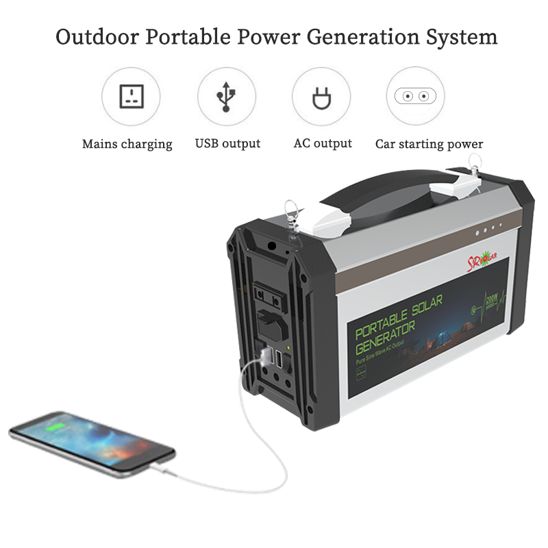 300W Portable Solar Generator  - Outdoor Power And Equipment 评论和价格