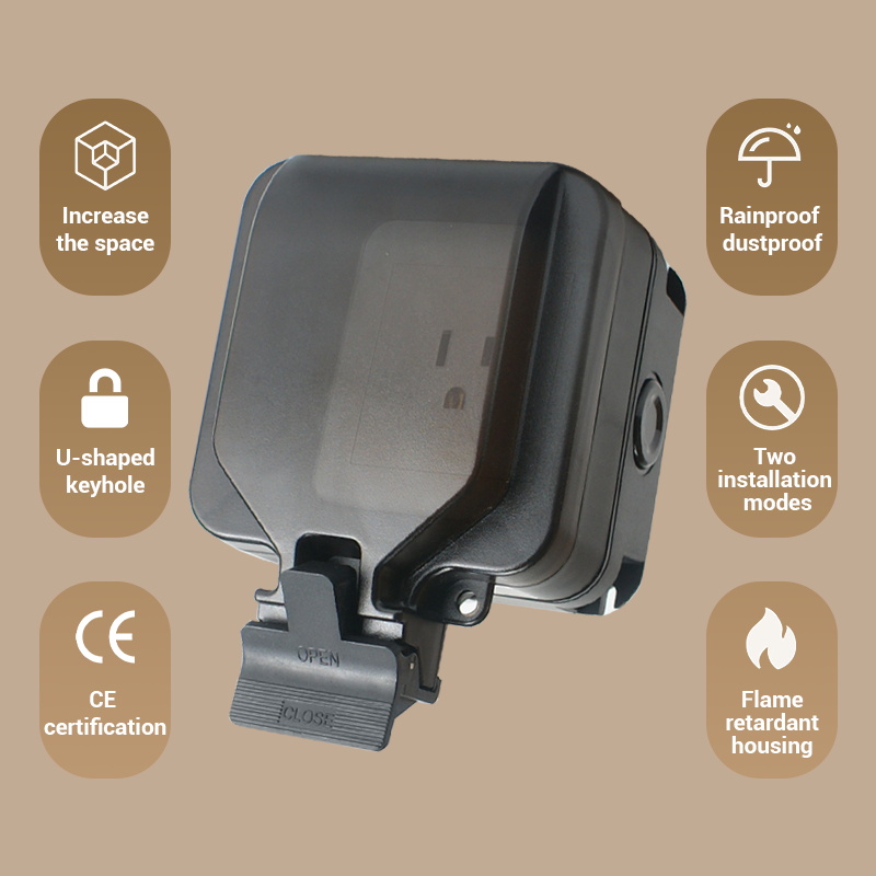 Avoir IP66 Wall Waterproof Soc - Outdoor Power Hub 评论和价格