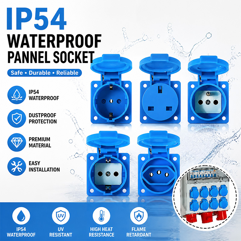 IP54 16A Waterproof Industrial - Outdoor Power Hub 评论和价格