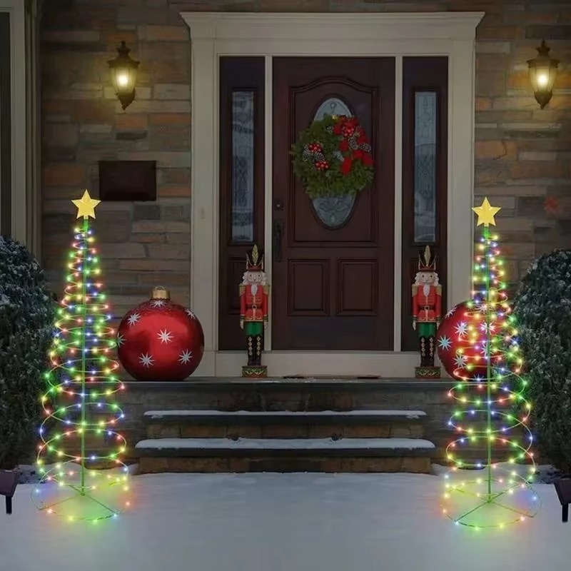 Solar Powered LED Stake Lights - Outdoor Solar Power Xmas Lights 评论和价格