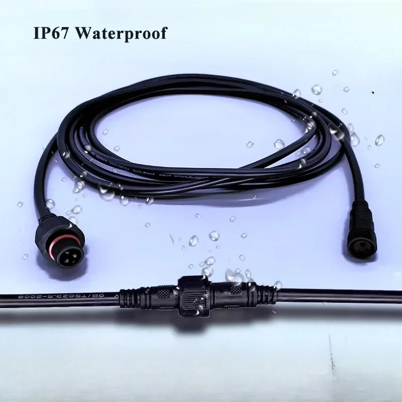 Waterproof IP67 Outdoor Male F - Outdoor Power Line 评论和价格
