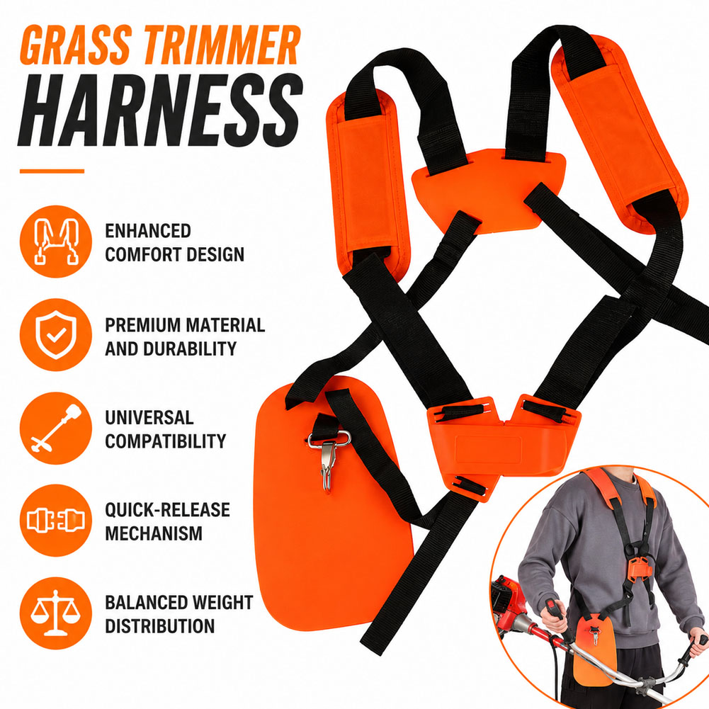Double Shoulder Strap Lawn Mow - Brush Cutter Strap 评论和价格