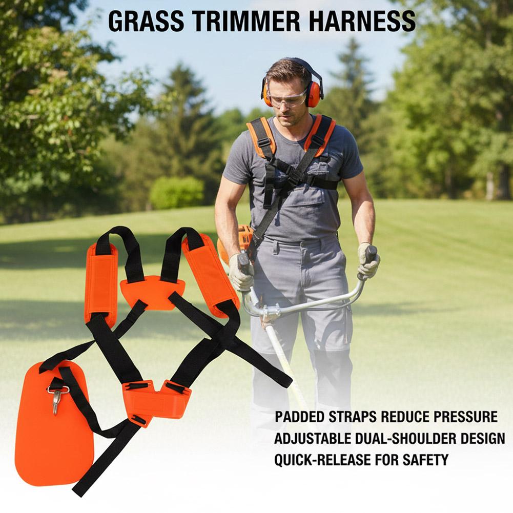 Double Shoulder Strap Lawn Mow - Brush Cutter Strap 评论和价格