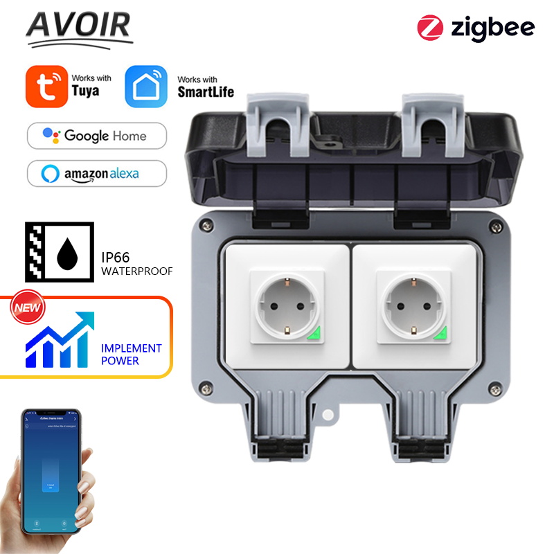 Avoir Tuya Zigbee Electrical S - Outdoor Power Hub 评论和价格