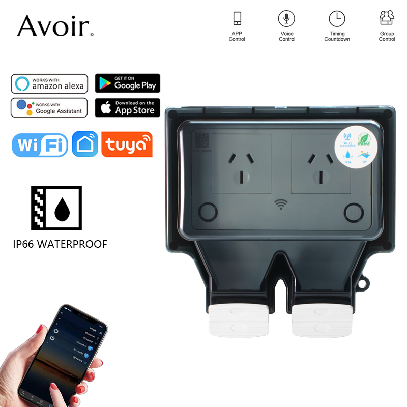 Avoir Tuya Wifi Waterproof Ele - Outdoor Power Equipment Brands 评论和价格