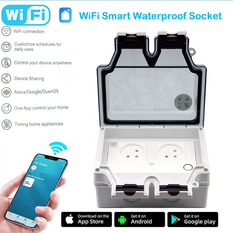 16A Smart Socket IP66 Waterpro - Outdoor Power Hub 评论和价格