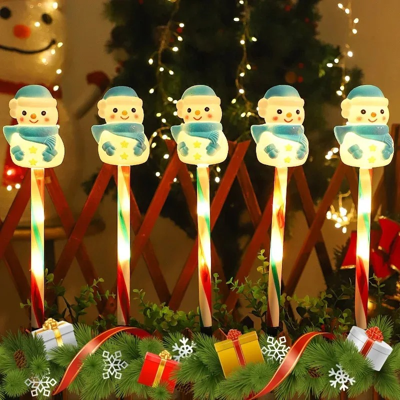 Christmas Solar Powered Santa  - Outdoor Solar Power Xmas Lights 评论和价格