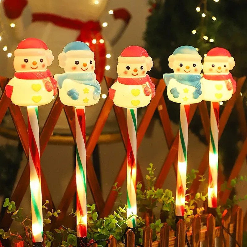 Christmas Solar Powered Santa  - Outdoor Solar Power Xmas Lights 评论和价格