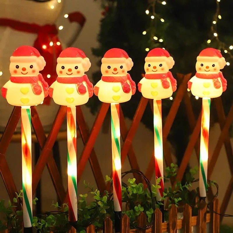Christmas Solar Powered Santa  - Outdoor Solar Power Xmas Lights 评论和价格