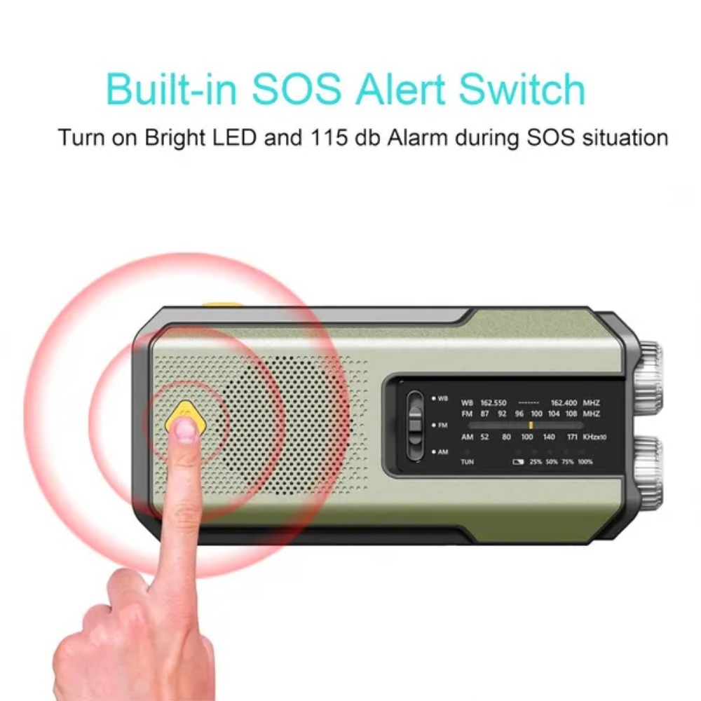 Emergency Solar Hand Crank NOA - Outdoor Power Equipment Brands 评论和价格