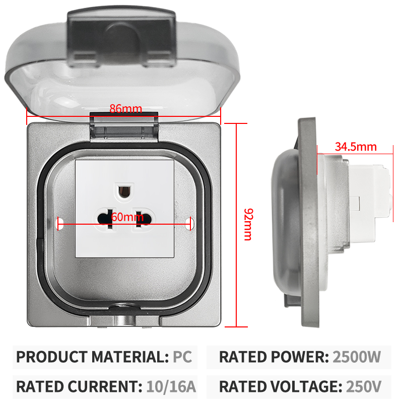 IP65 Waterproof Outdoor Socket - Outdoor Power Hub 评论和价格