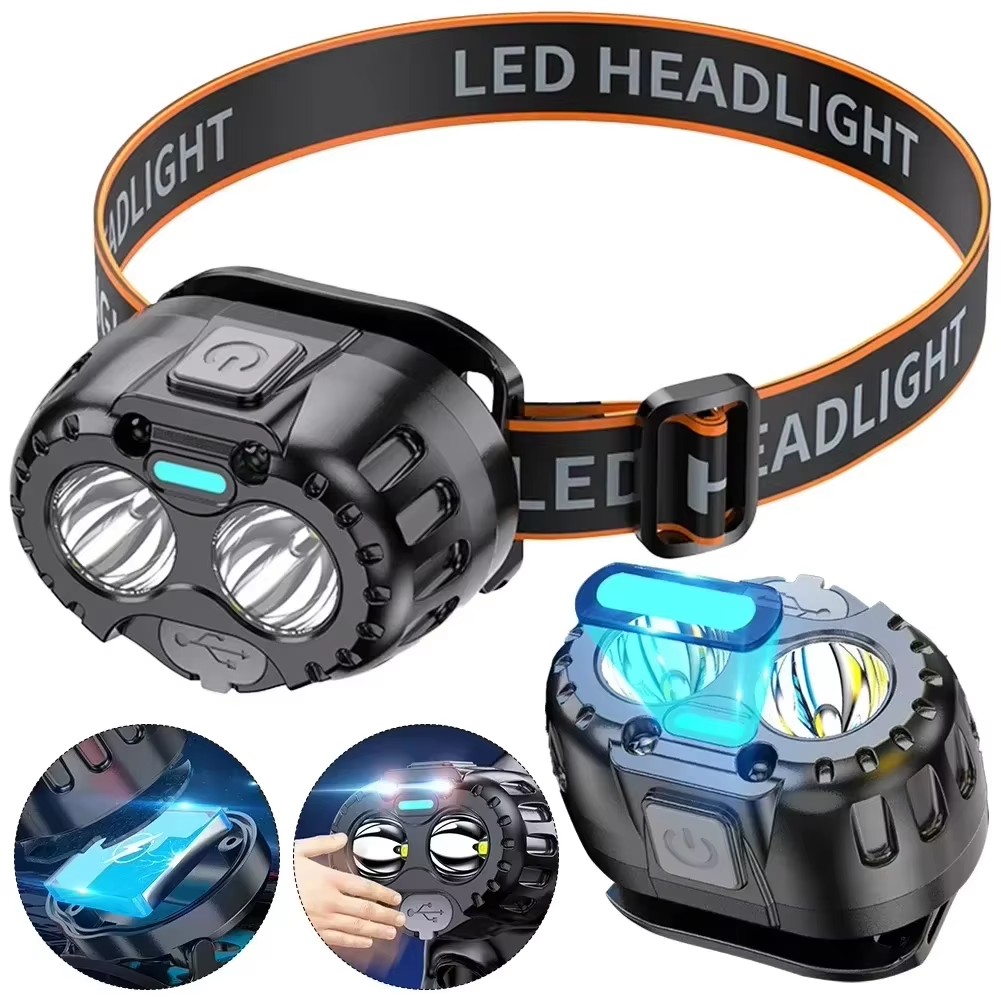 Powerful LED Headlamp IPX4 Wat - Outdoor Power Head 评论和价格