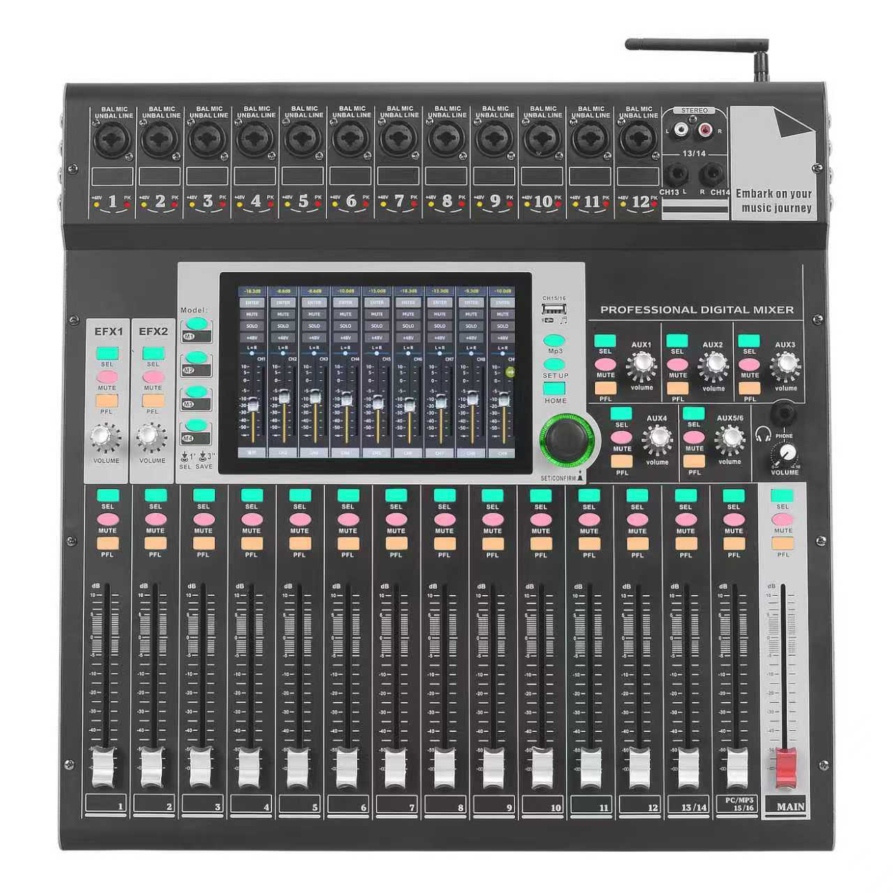X16 Channels Audio Sound Mixer - Outdoor Power Amplifier 评论和价格