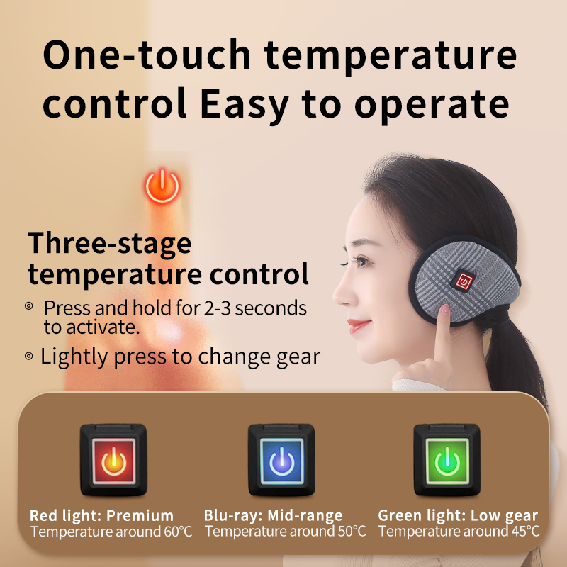 Heated Earmuffs Windproof Desi - Outdoor Power Head 评论和价格